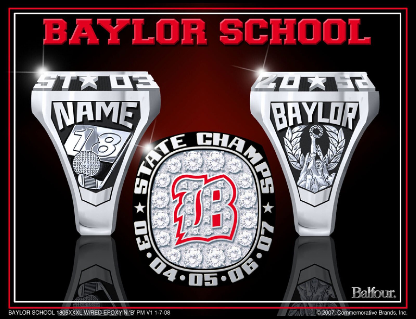 Photos: Georgia high school championship rings