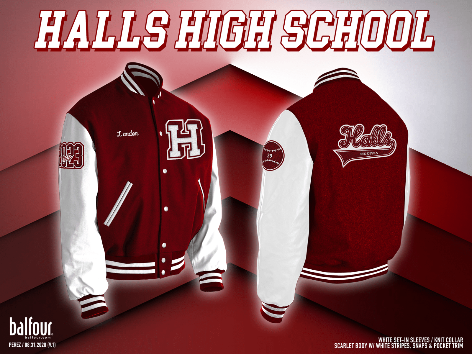 Balfour clearance letterman jackets